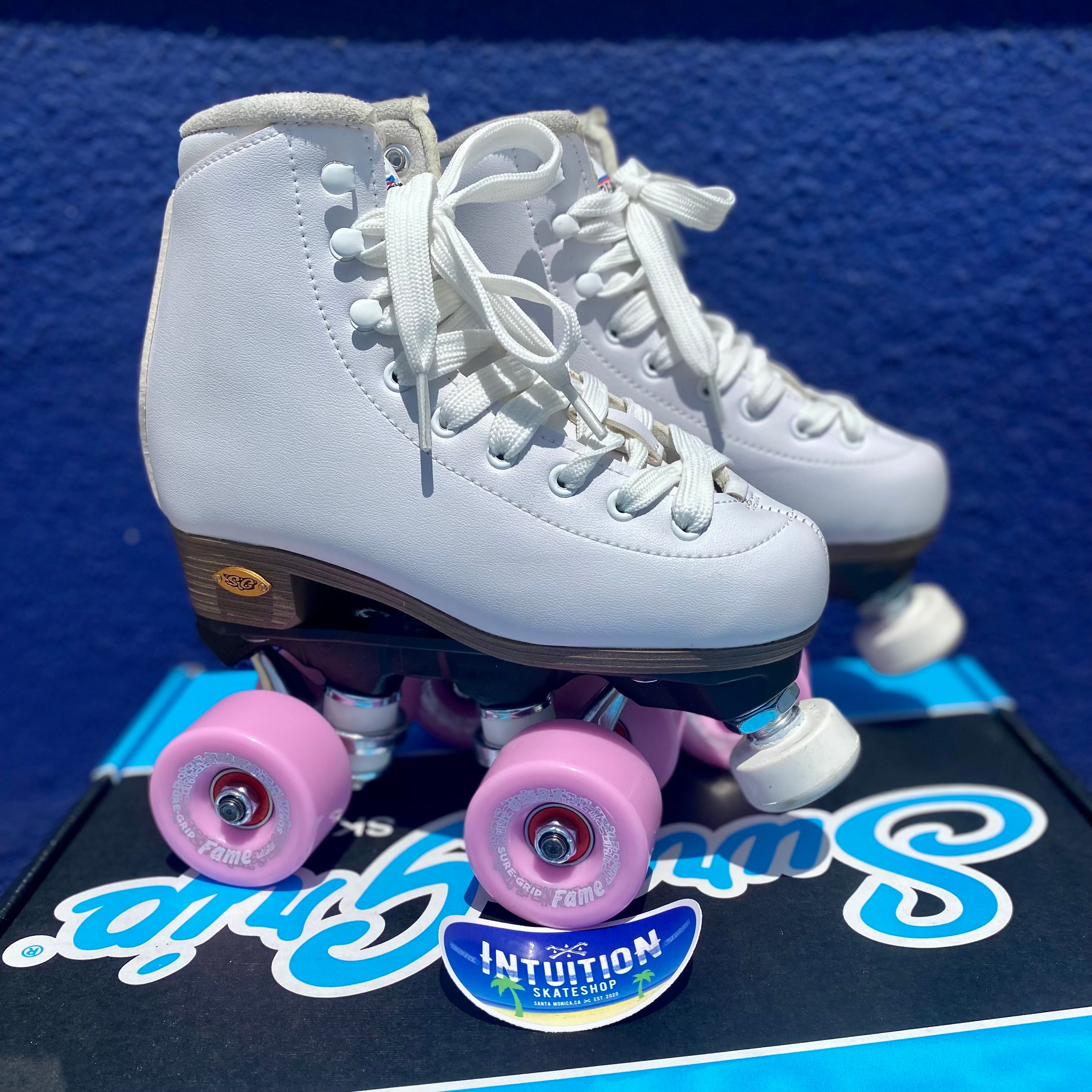 Sure-Grip roller sold skates