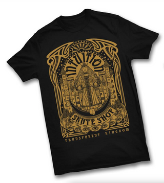 Intuition Skate Shop Shirt Transparent Kingdom, Jeremy Beightol Shirt. Inline Skates, Skate Apparel, Skate Shops Near Me