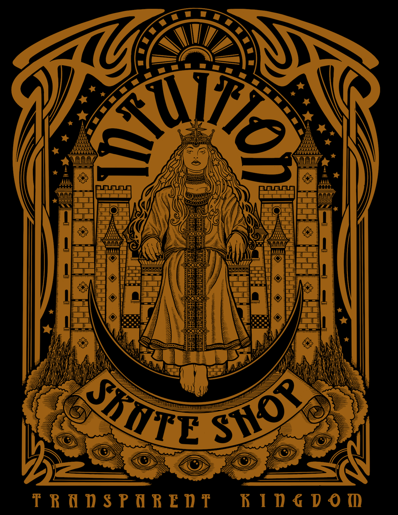 Intuition Skate Shop Apparel Art Jeremy Beightol, Intuition Transparent Kingdom, Skate Shop Near Me, Rollerblade Shops