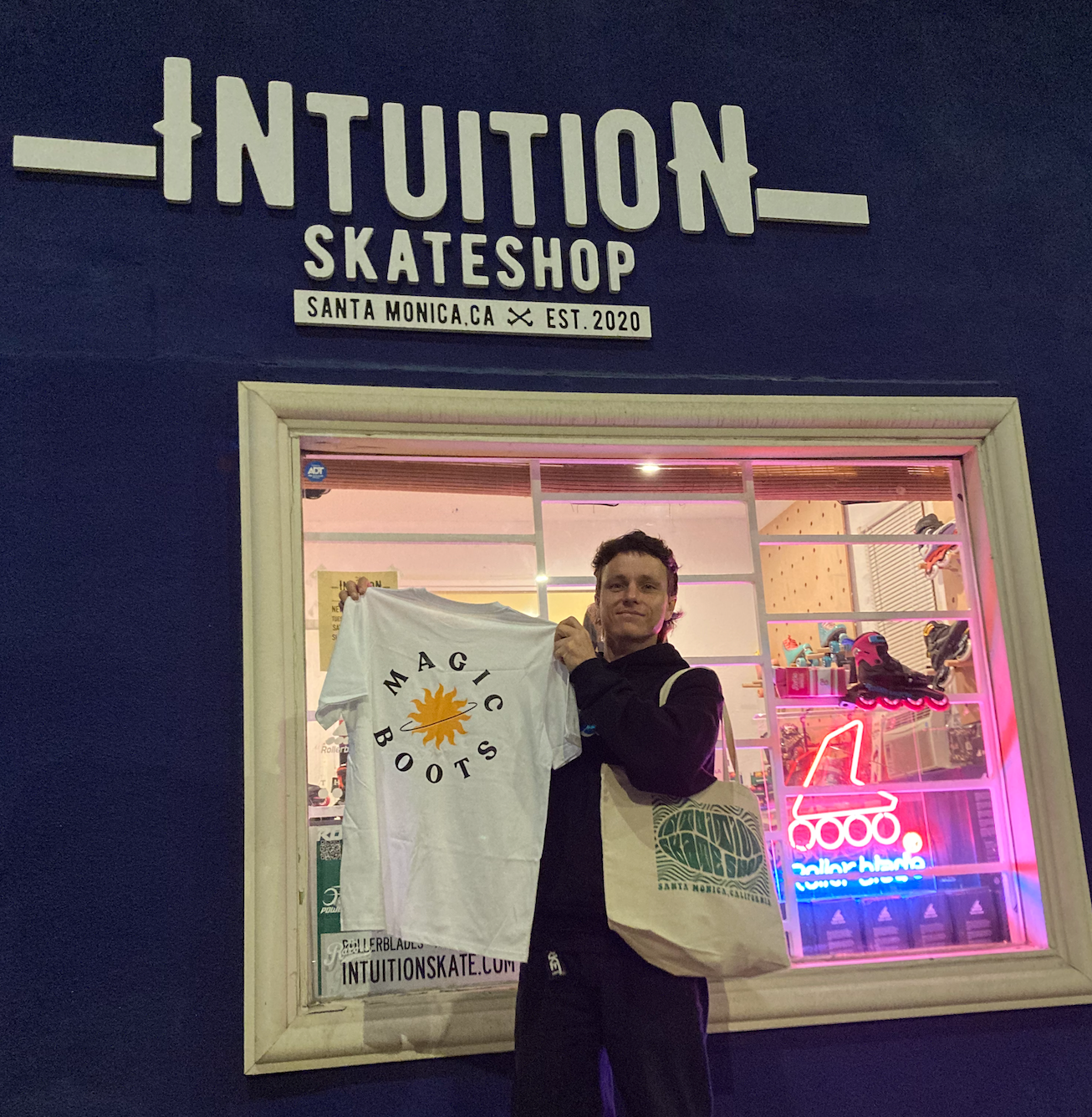 Nils Jansons Magic Boots Classic Shirt, Intuition Skate Shop, Skate Shops Near Me, Inline Skates, Intuition Skate Shop Santa Monica